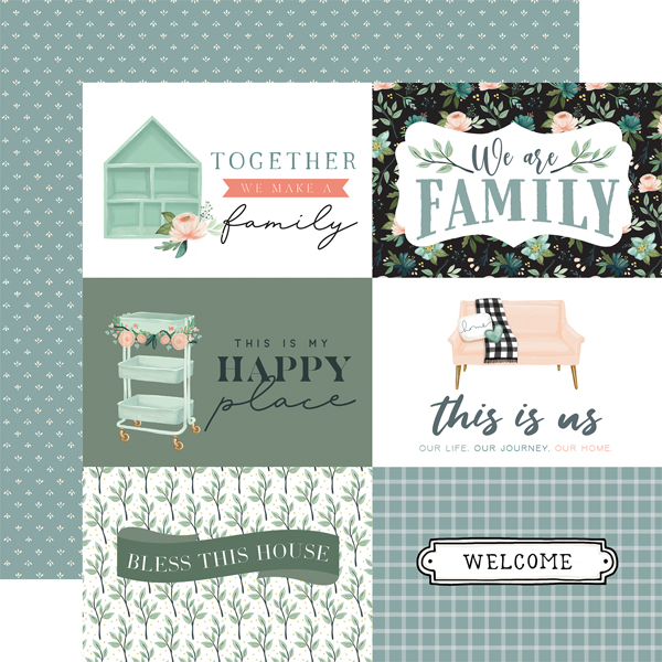 CBGH143008 6X4 Journaling Cards