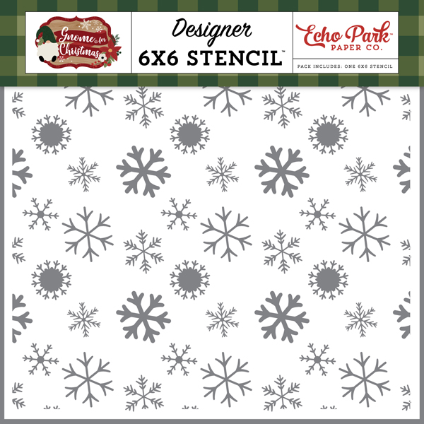 GFC290033 Snow Globe Stencil