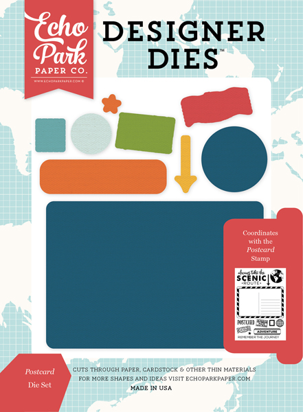 GSE127041 Postcard Die Set