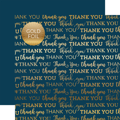 CBTY002 Navy Thank You Foil