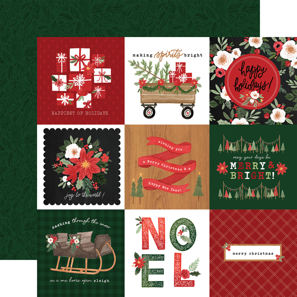 CBXM140010 4x4 Journaling Cards