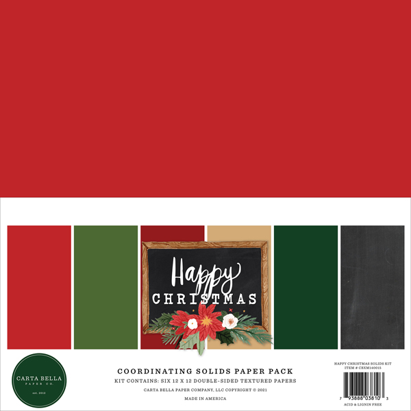 CBXM140015 Happy Christmas Solids Kit