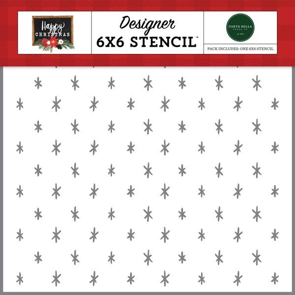 CBXM140034 Christmas Sparkle Stencil