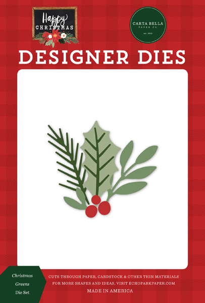 CBXM140040 Christmas Greens Die Set
