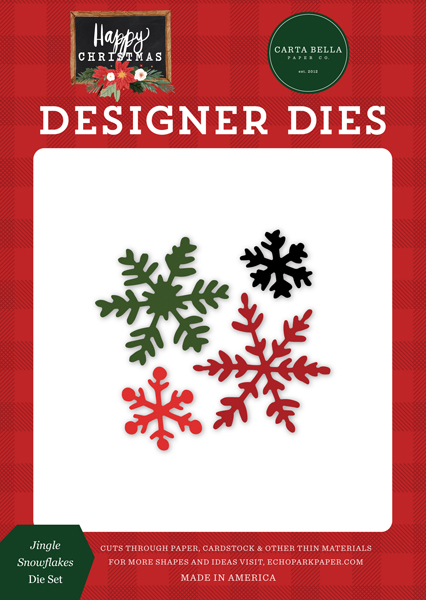 CBXM140041 Jingle Snowflakes Die Set