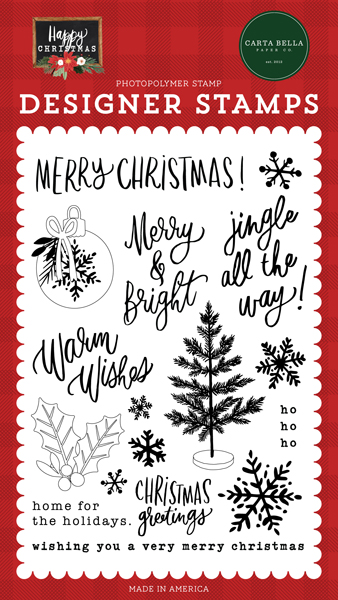 CBXM140044 Jingle All The Way Stamp Set