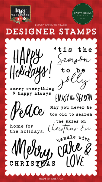 CBXM140045 Enjoy The Season Stamp Set