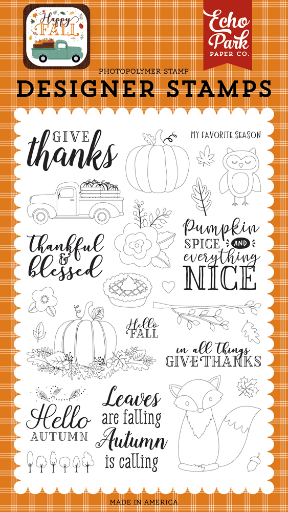 HAP219043 Give Thanks Stamp Set