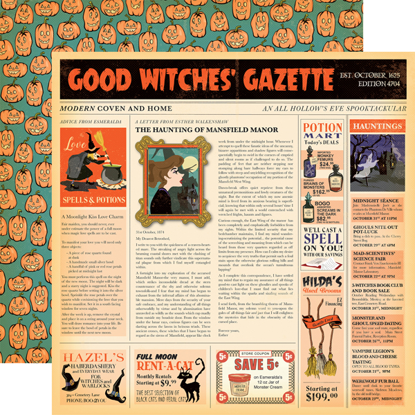 CBHH71003 Good Witches' Gazette