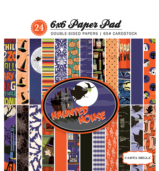 CBHH71015 Haunted House 6x6 Paper Pad