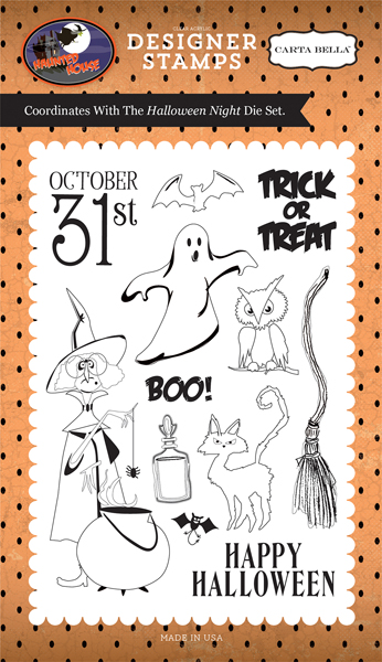 CBHH71045 Halloween Night Stamp