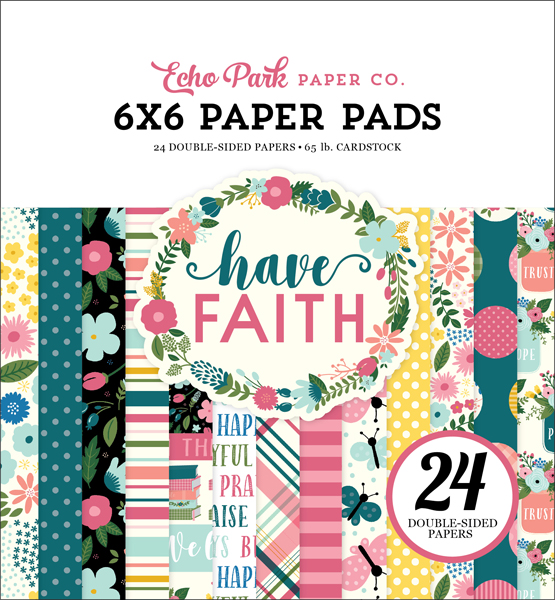 HAF152023 Have Faith Paper Pad Cover