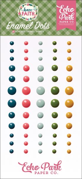 HAF152028 Have Faith Enamel Dots