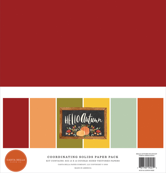 CBHEA122015 Hello Autumn Solids Kit