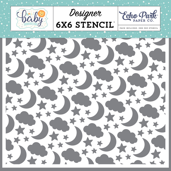 BB172034 Sweet Dreams Baby Stencil
