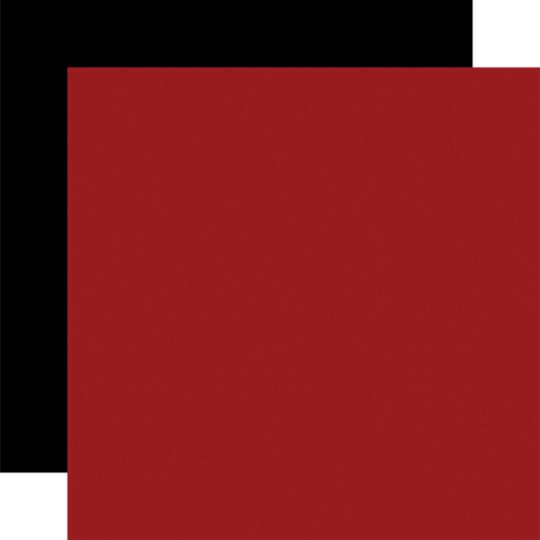 CBHC124019 Dk. Red Black Coordinating Solid
