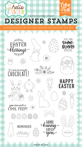 HEE145044 Easter Blessings Stamp