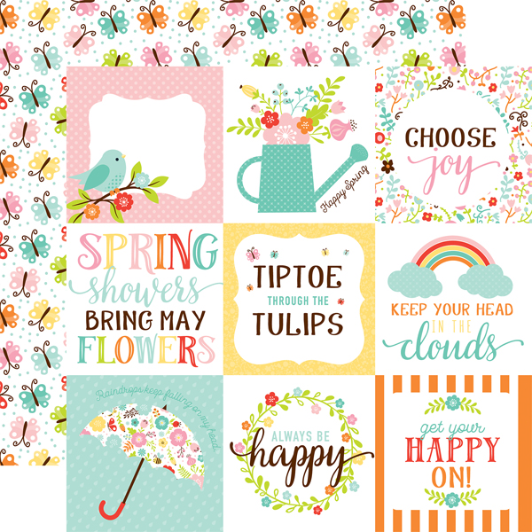 HES144004 4x4 Journaling Cards