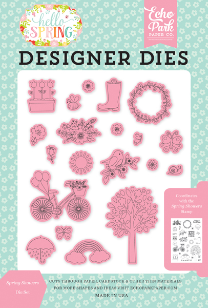 HES144040 Spring Showers Die Set