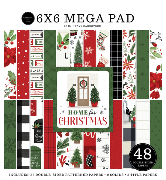 CBHFC139031 Home For Christmas 6x6 Mega Pad Overview