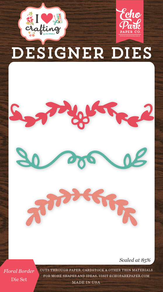 IHC169041 Floral Border Die Set