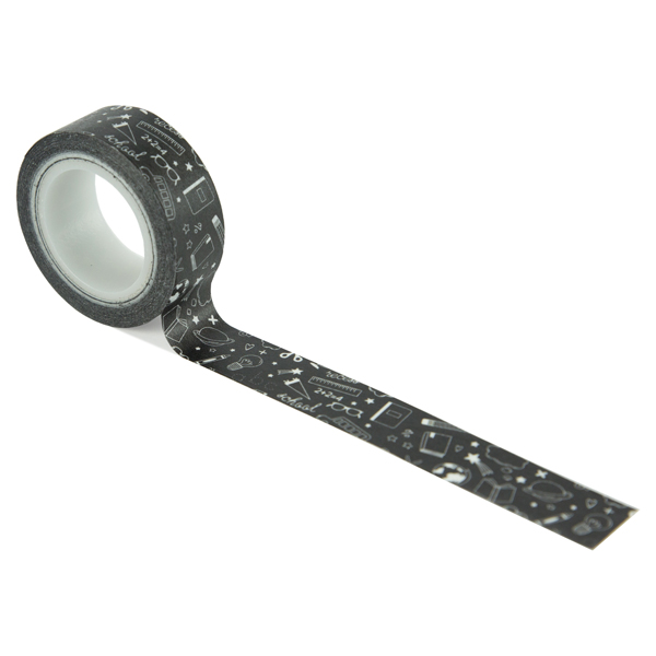 SCH243038 School Icons Washi Tape