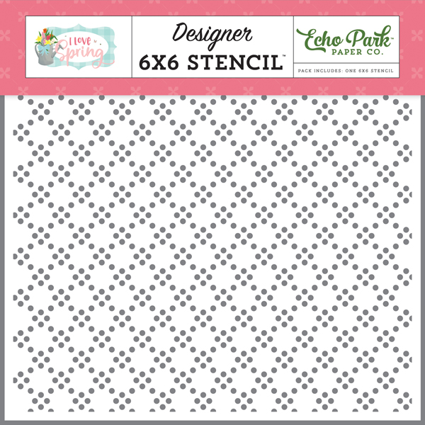 LSP204033 Honeycomb Dot Stencil