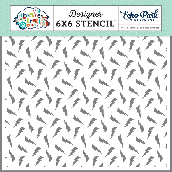 ITB147034 Lightning Bolt Stencil