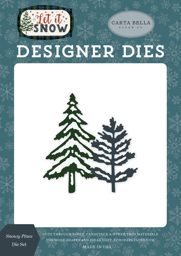 CBIS92040 Snowy Pines Die Set