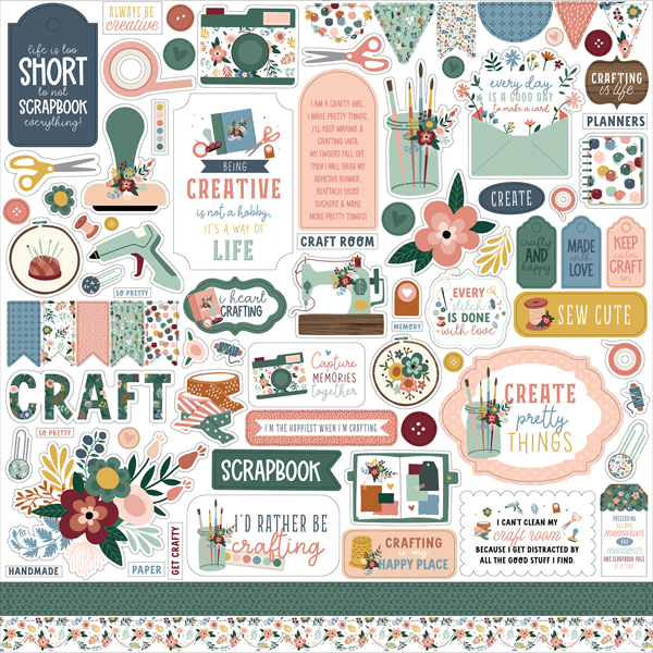 LC283014 Let's Create Sticker Sheet