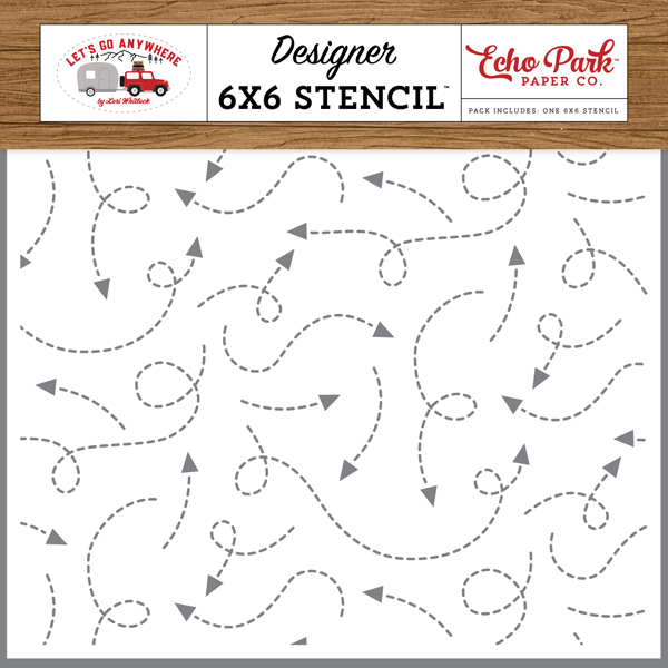 LGA242036 Scenic Route Stencil