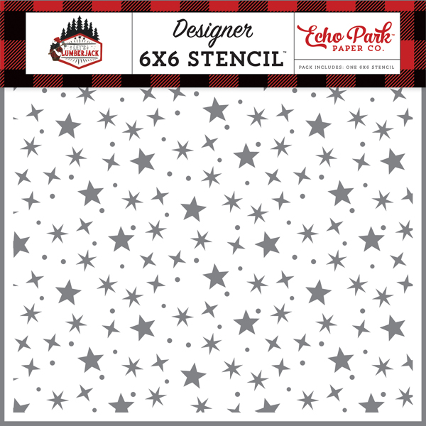 LU225034 Camping Sky Stencil