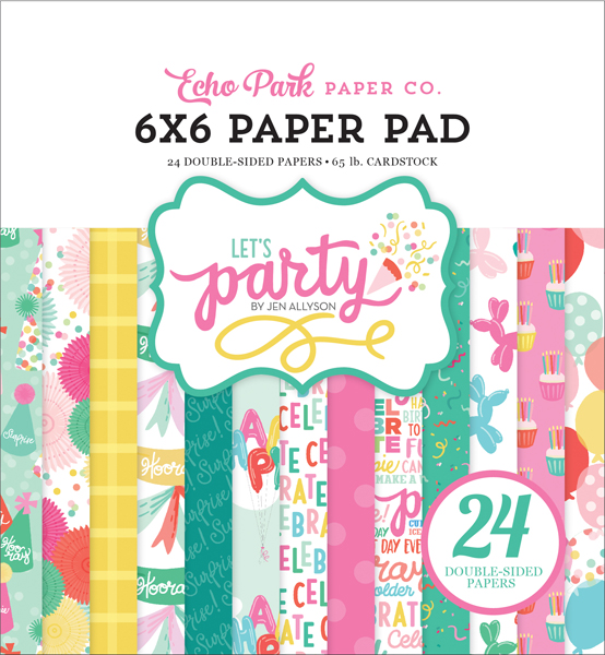 LP170023 Lets Party Paper Pad