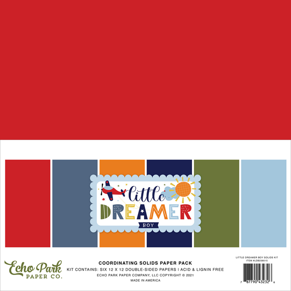LDB238015 Little Dreamer Boy Solids Kit