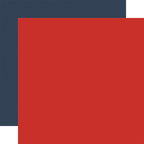 LIN179017 Red Navy Coordinating Solid