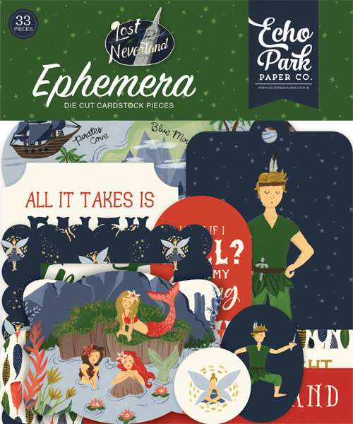 LIN179024 Lost In Neverland Ephemera