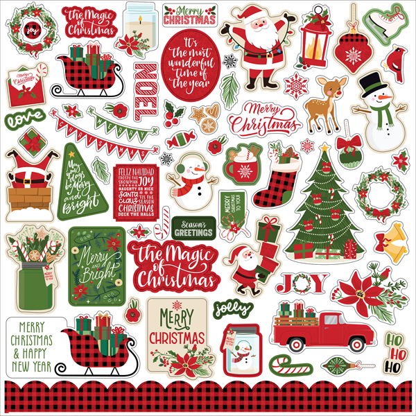 MOC286014 Magic of Christmas Sticker Sheet