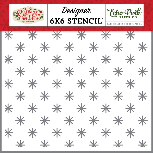 MOC286034 Simple Snow Stencil