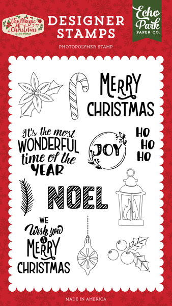 MOC286043 Ho Ho Ho Stamp Set