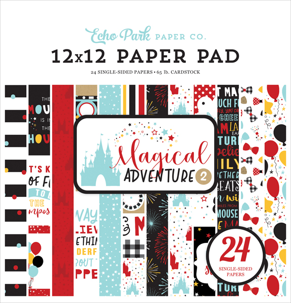 MAG177030 Magical Adventure 2 12x12 Paper Pad