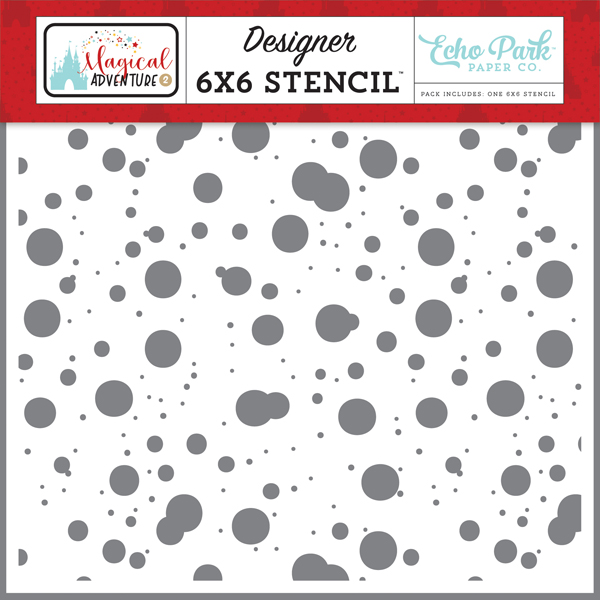 MAG177033 Magical Dots Stencil