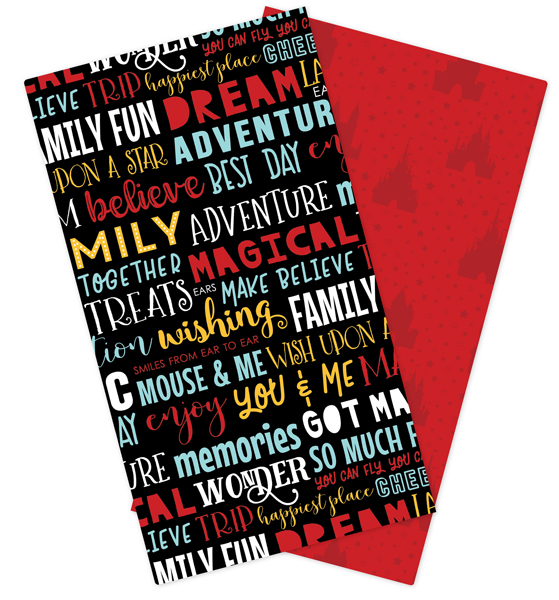 MAG177070 Magical Adventure 2 Travelers Notebook Insert Weekly Calendar