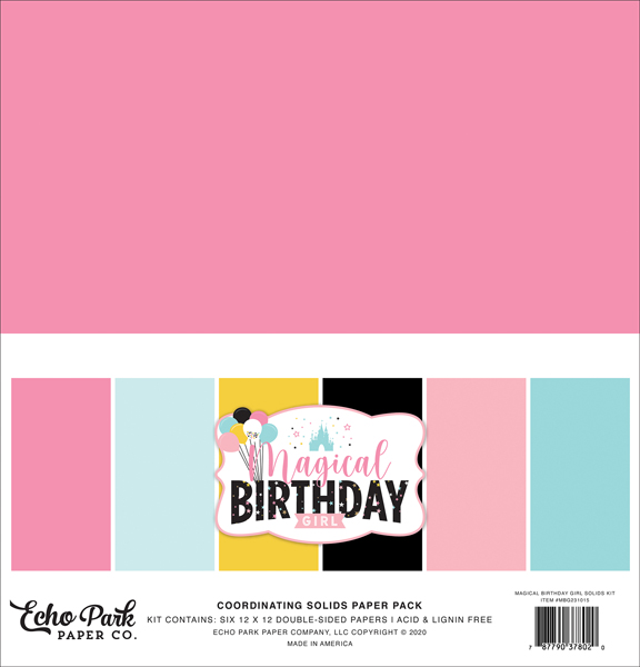 MBG231015 Magical Birthday Girl Solids Kit