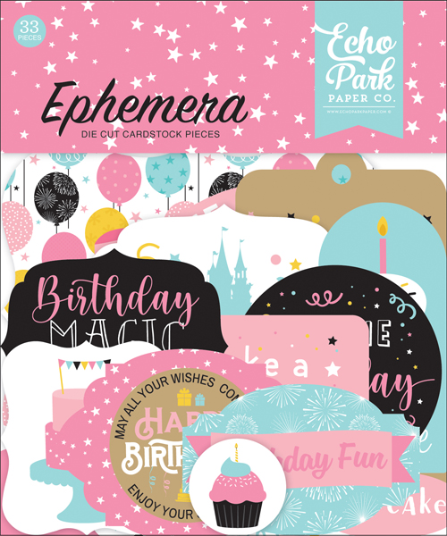 MBG231024 Magical Birthday Girl Ephemera