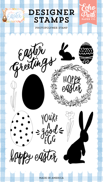 FE265044 Easter Greetings Stamp Set