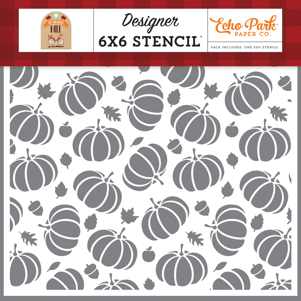MFF187033 Tossed Pumpkins Stencil