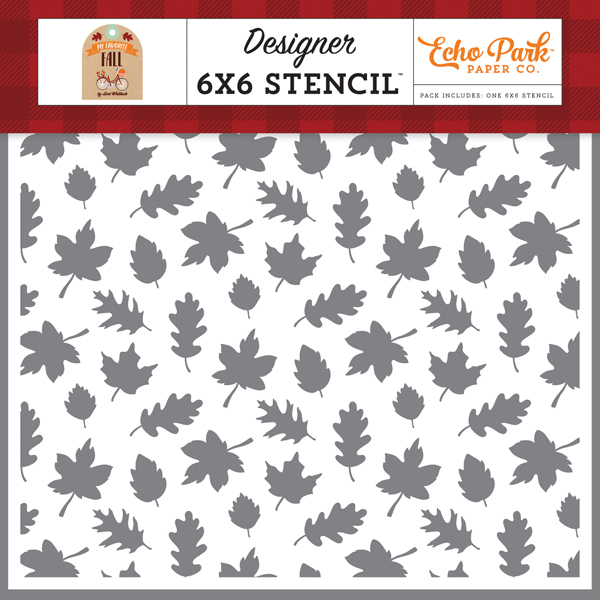 MFF187034 Fall Breeze Leaves Stencil