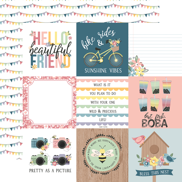 ND267011 4x4 Journaling Cards