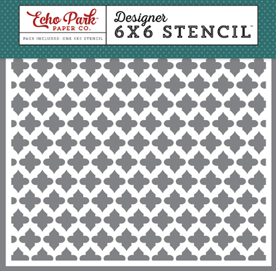 OUB123033 Quatrefoil Stencil