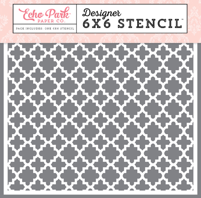 OUG122033 Stained Glass Stencil